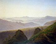 Caspar David Friedrich Morning in the Mountains oil painting reproduction
